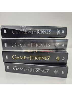 Game of Thrones DVD Box Set Lot Seasons 1-4 HBO Complete First Second Third...